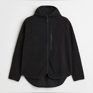New H&M // Teddy fleece sports jacket size small